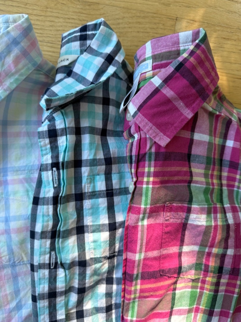 Janie and Jack Boys Shirt Bundle Size 6 – Lot of 7 Button Down Collared Shirts E - Picture 2 of 6
